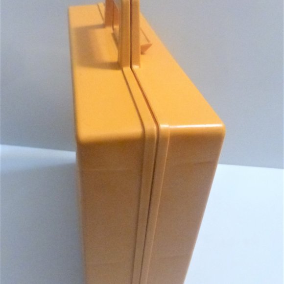 BNA 1977 Vintage Fisher Price TOOL KIT Plastic Storage Case EMPTY - Picture 4 of 7